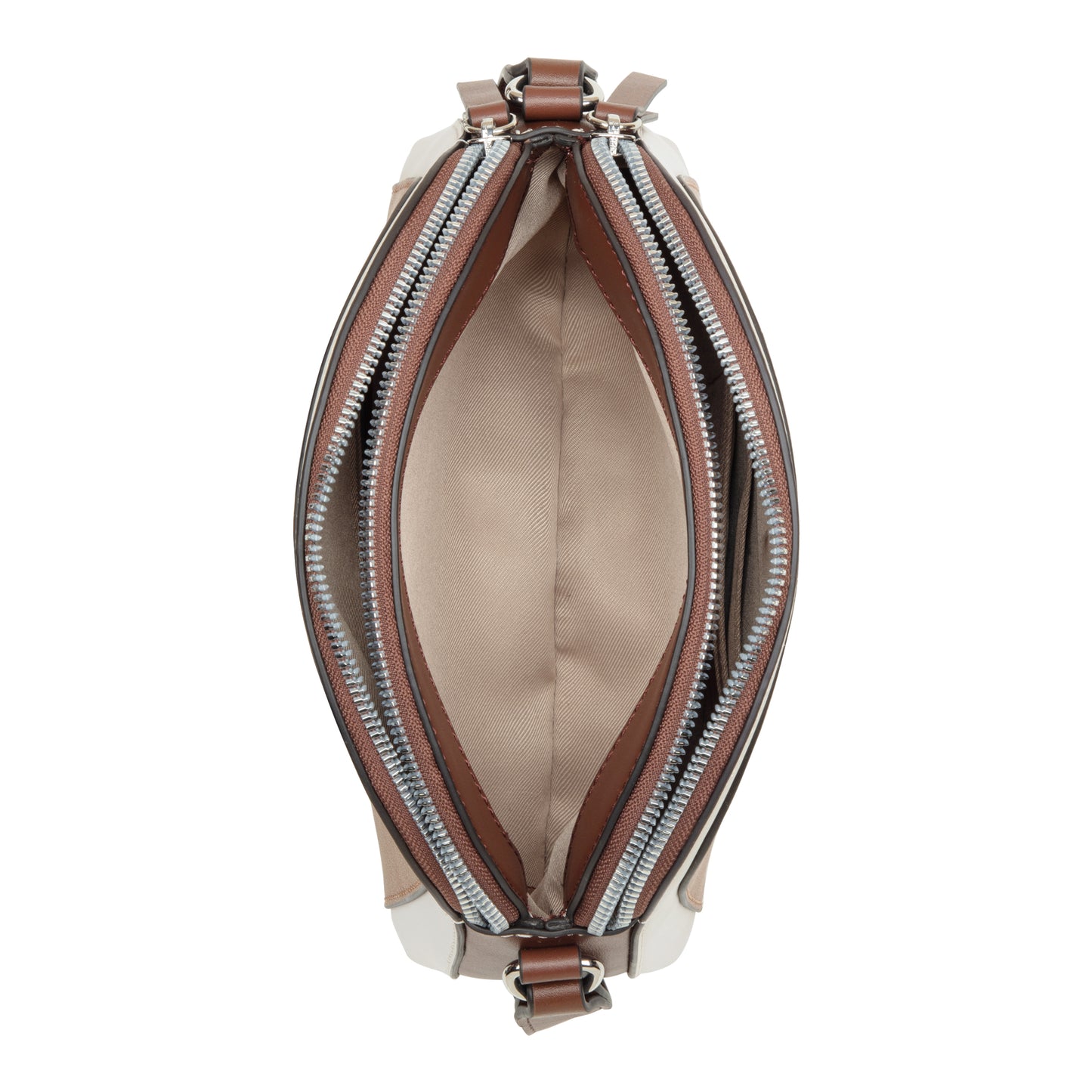 Cartera Dome Gertrude Chocolate Multi