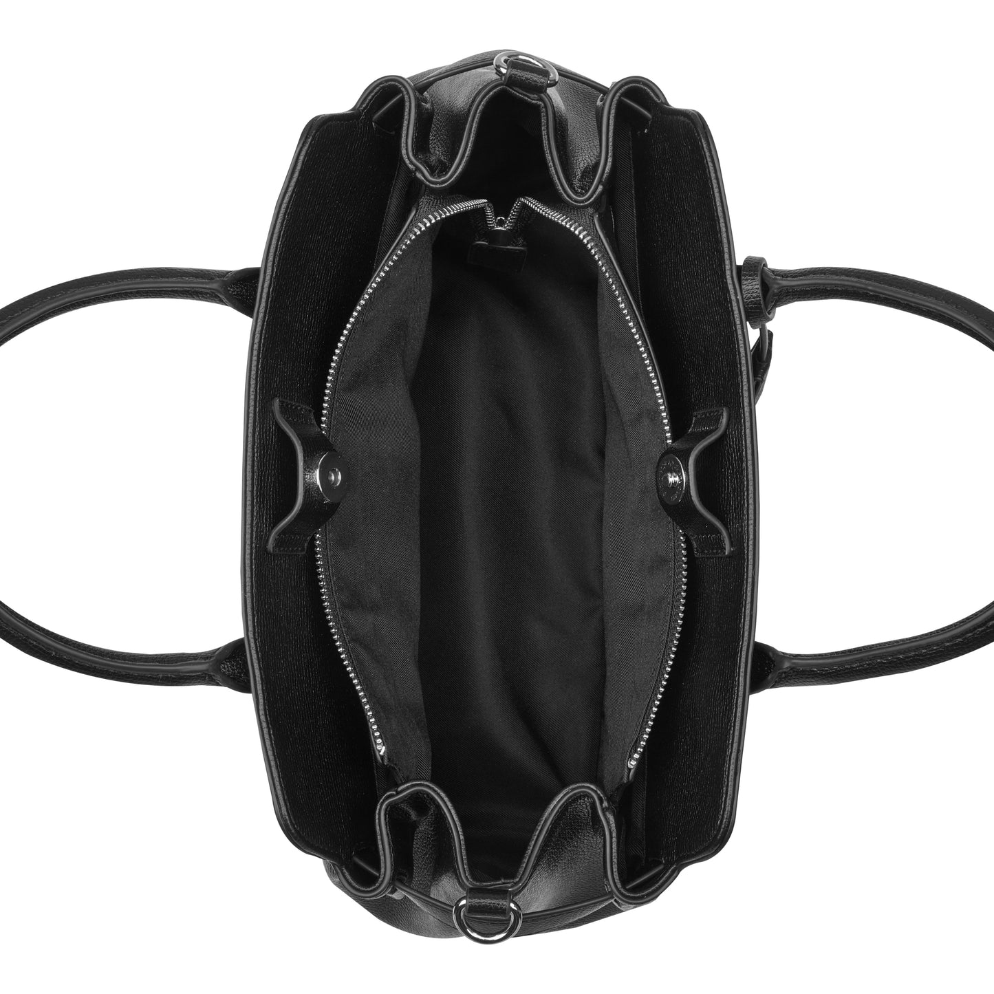 Cartera Satchel Lille Negro