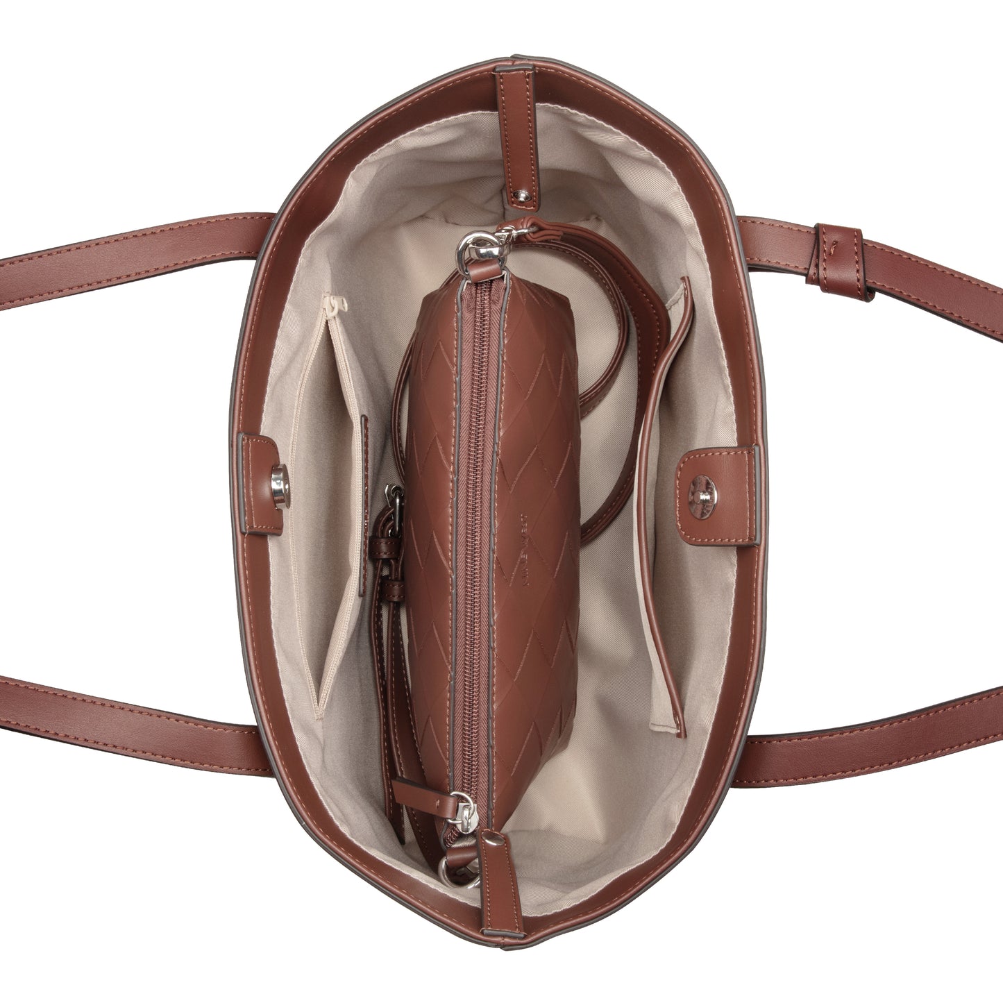 Cartera Carryall Ruthie Chocolate