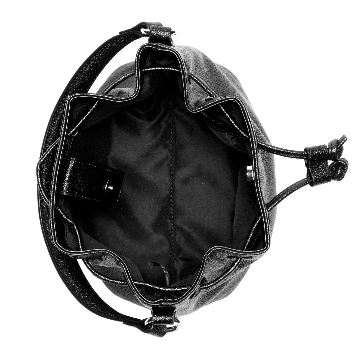 Cartera Bucket Peaches Negro