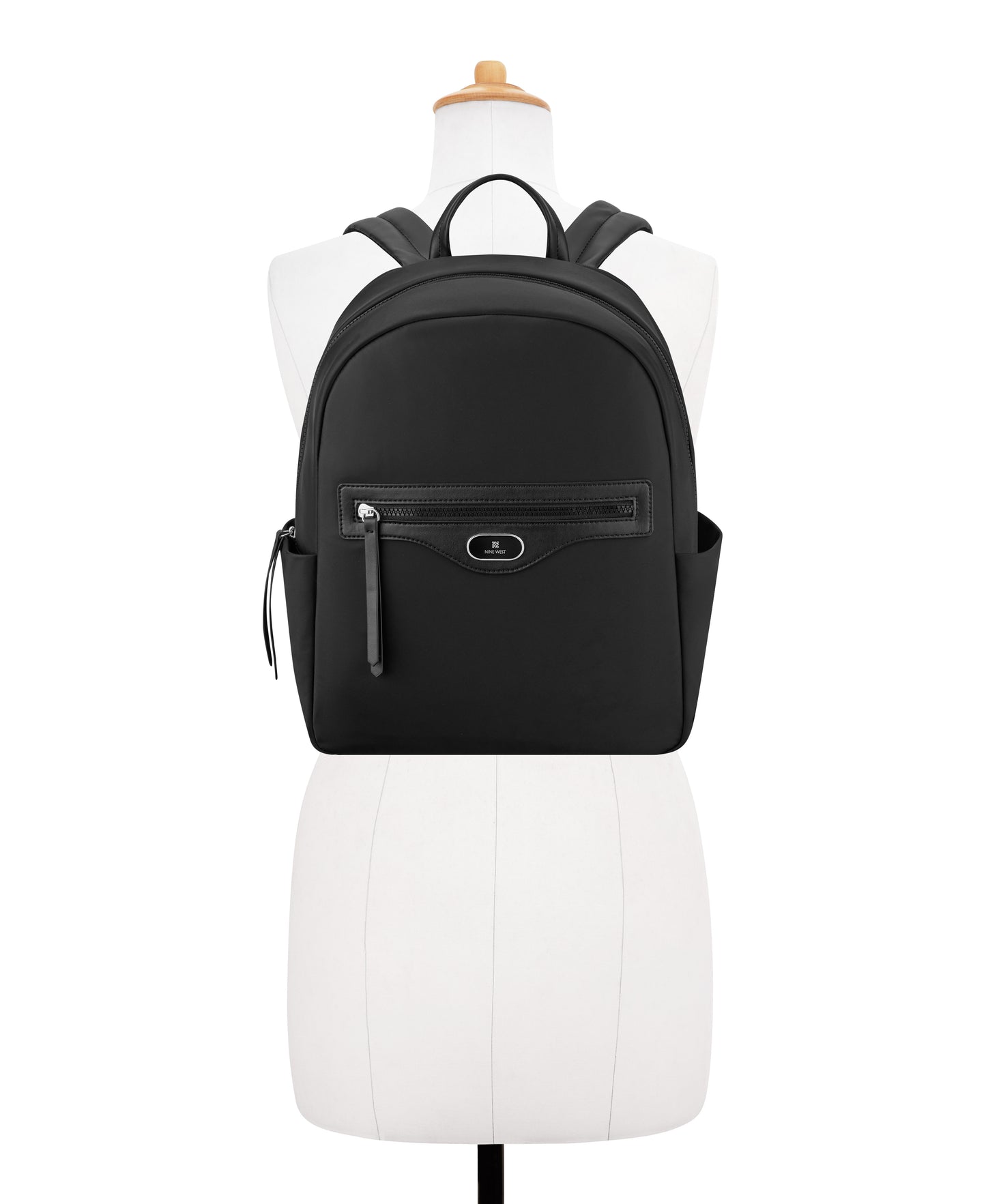 Cartera Nine West Sylvia Tech Backpack-Black