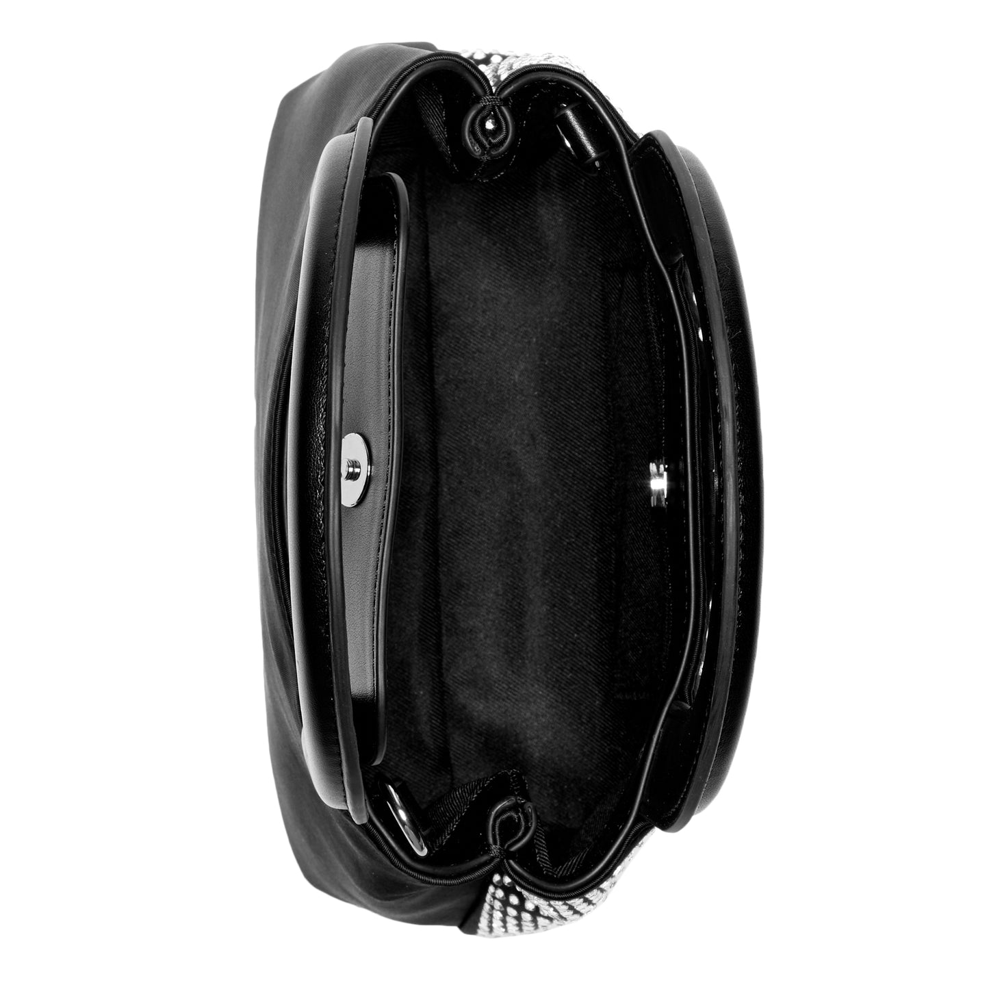 Cartera Mini Satchel Aviva Negro