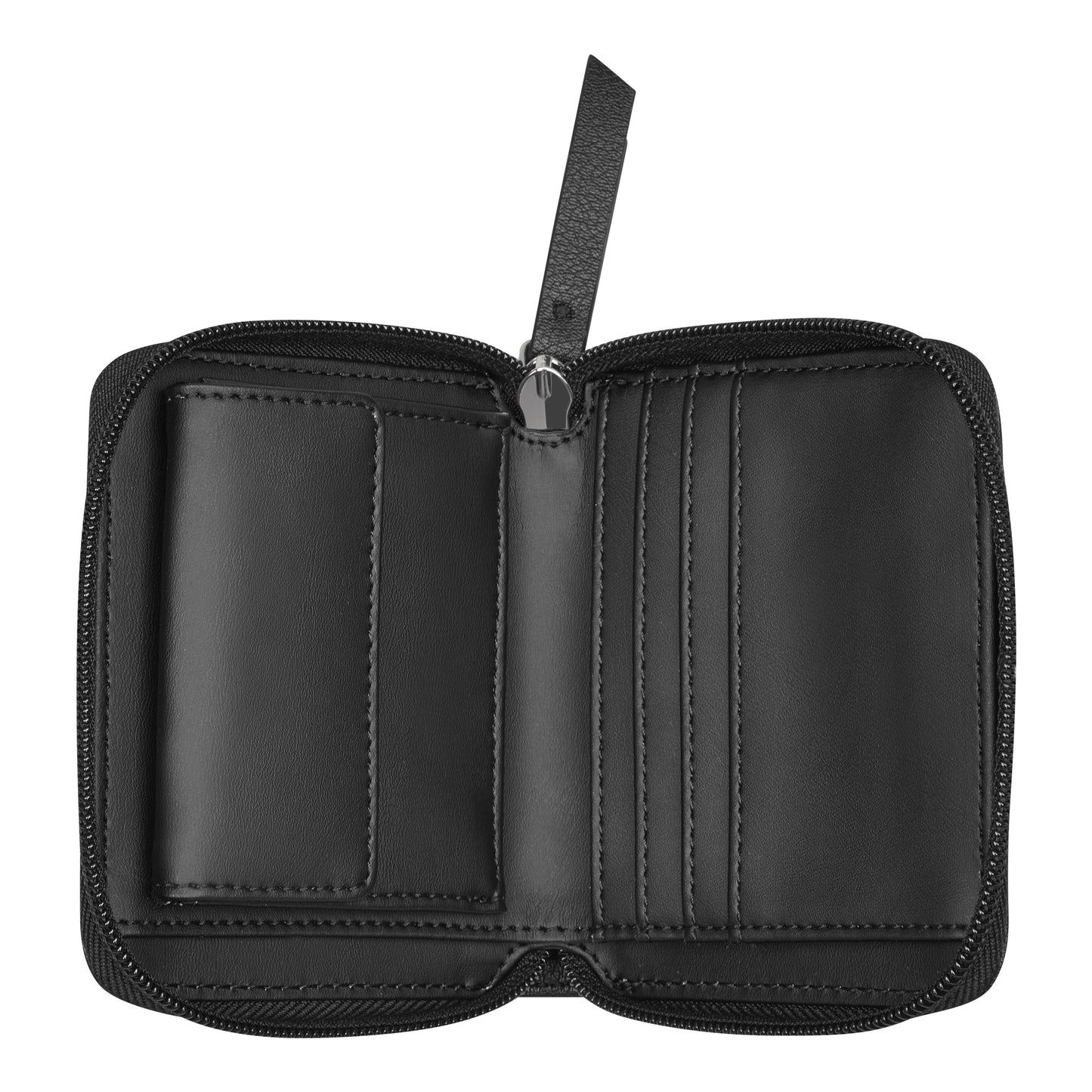 Billetera Zip Around Norah Negro