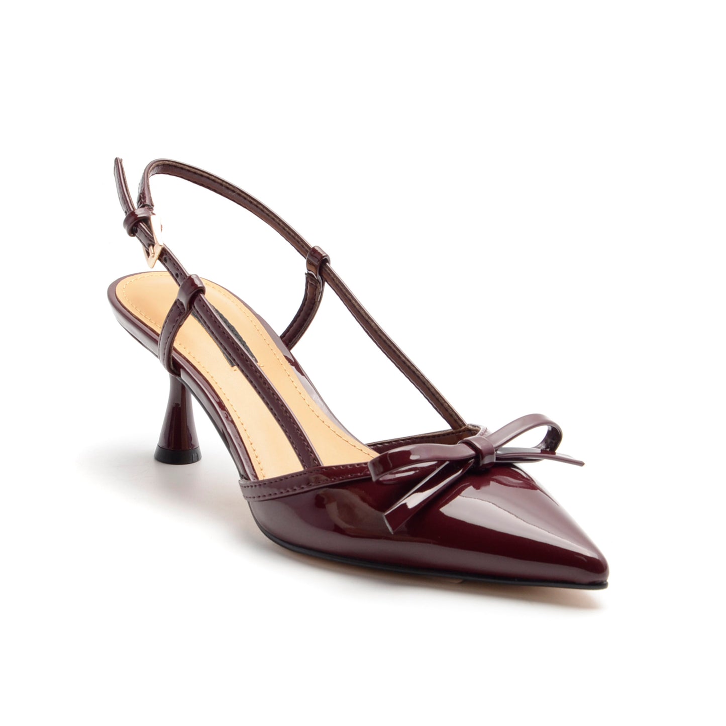 Tacón Reega Rojo Vino