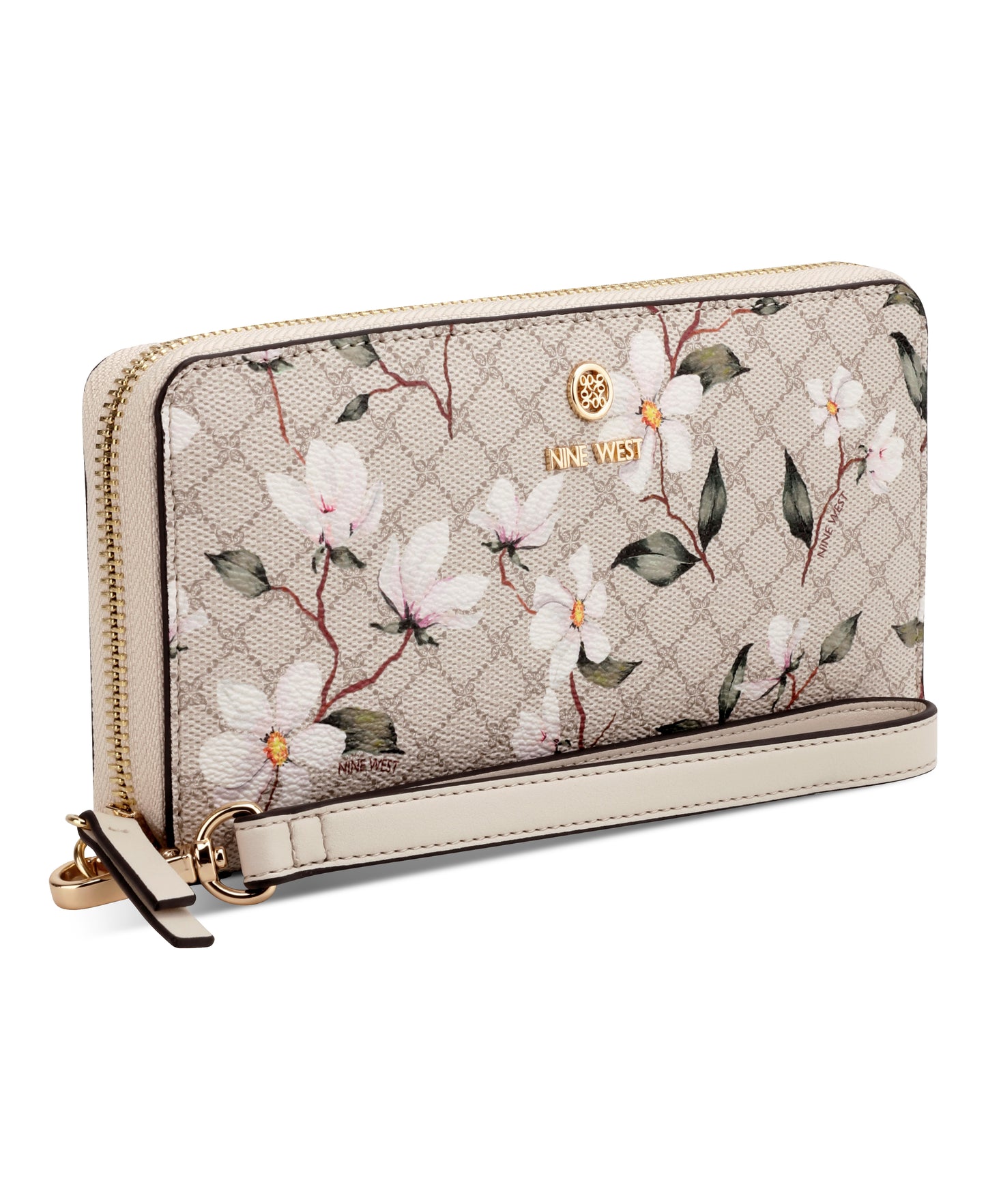 Billetera Zip Around Floral