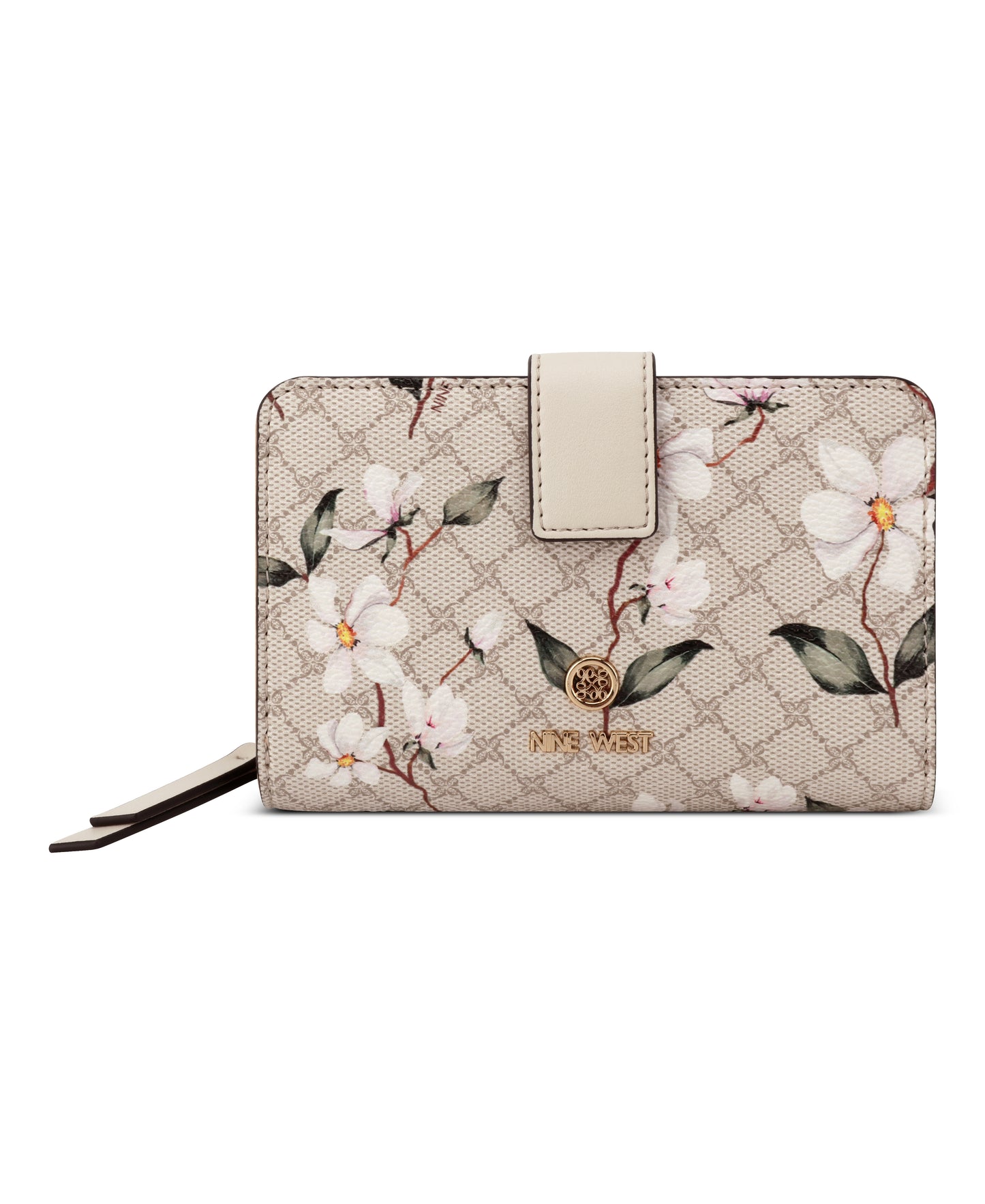 Billetera French Lockup Floral