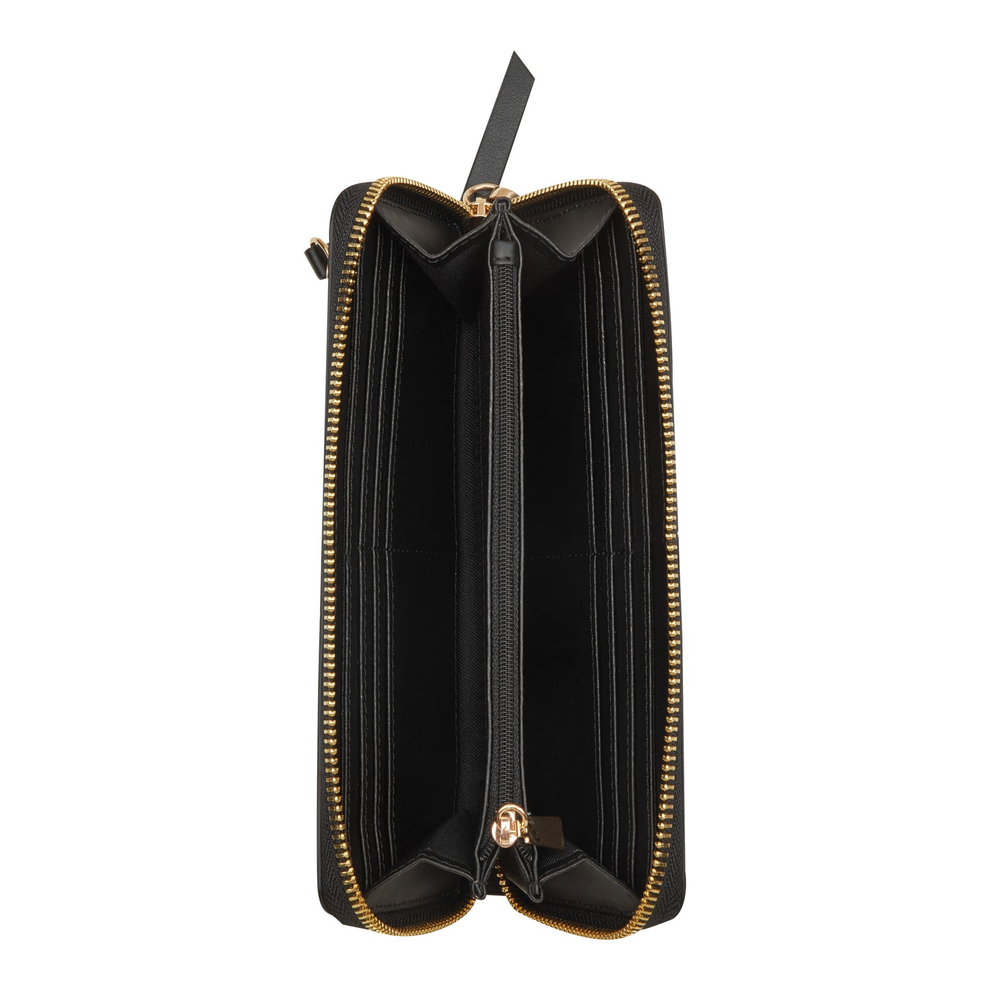 Billetera Wallet Lockup Negro