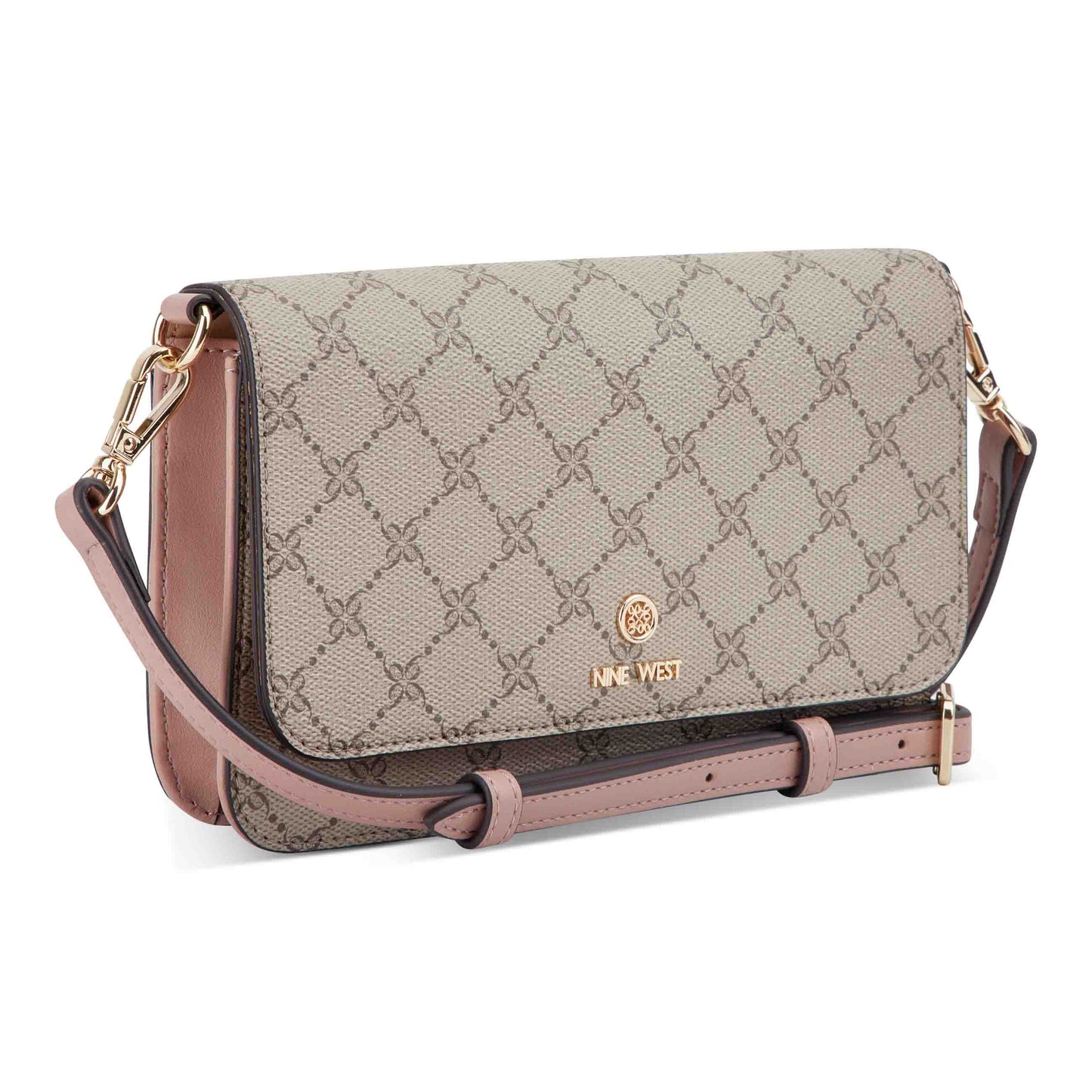 Cartera Wallet Lockup Crema/Nude