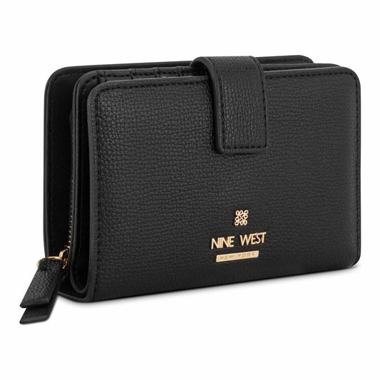 Cartera Nine West Luela Slg French Wallet-Black