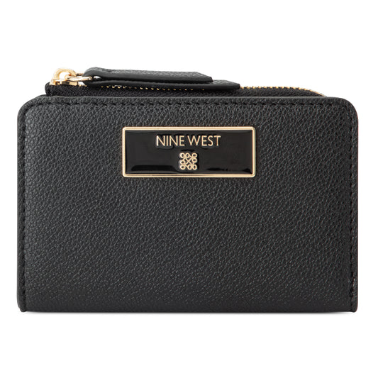 Billetera Zip Around Mary Negro