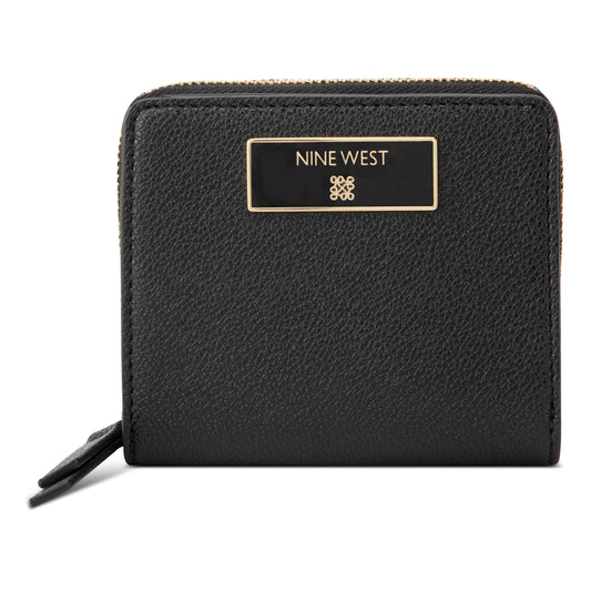 Billetera Zip Around Mary Negro