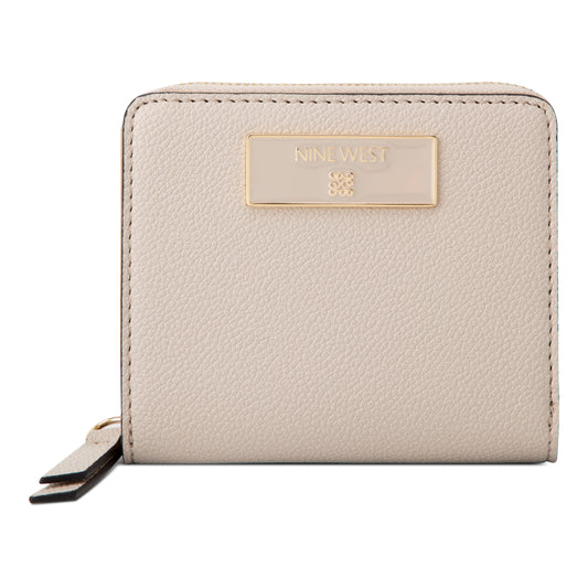 Billetera Zip Around Mary Gris