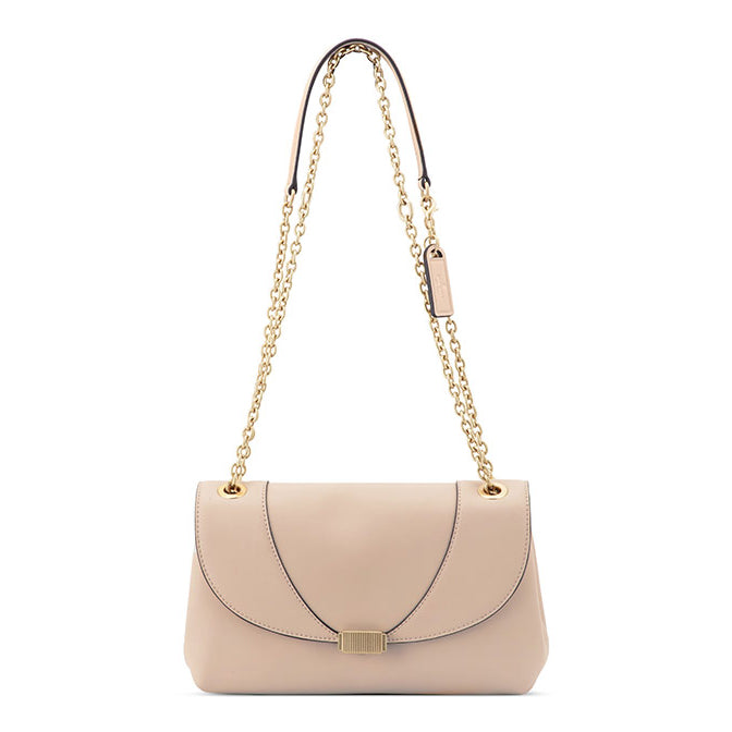 Cartera Crossbody Arpana Crema - 100% Cuero