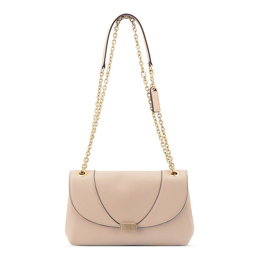 Cartera Crossbody Arpana Crema - 100% Cuero