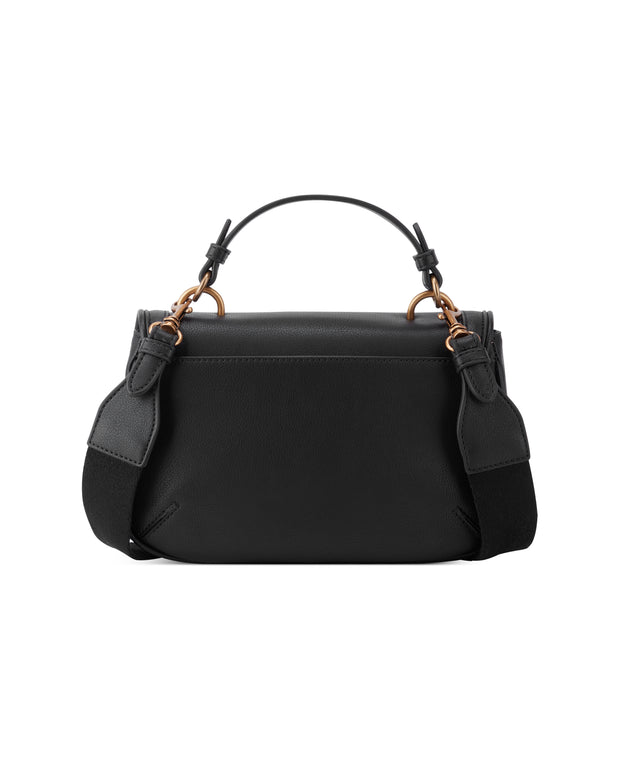 Cora Crossbody Flap Black