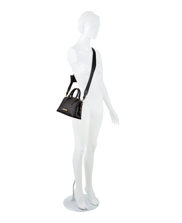 Cora Mini Satchel Black