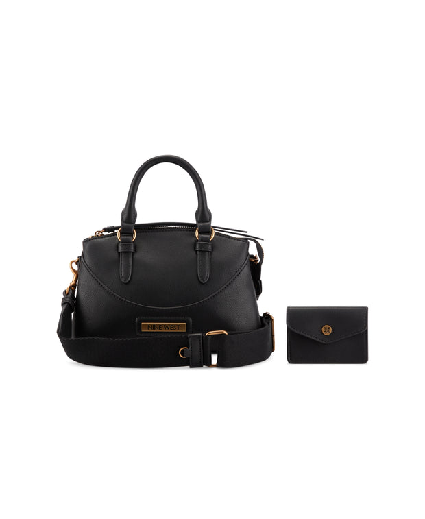 Cora Mini Satchel Black