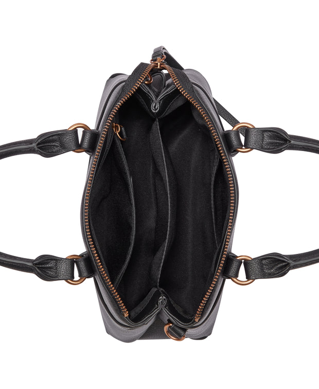 Cora Mini Satchel Black