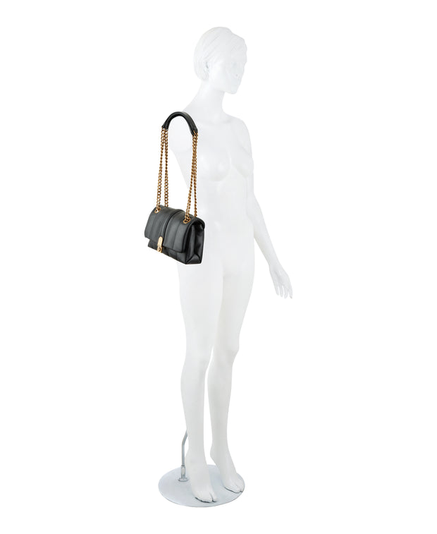 Evadne Mini Cnvrtbl Xbody Flap Black