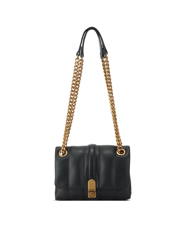 Evadne Mini Cnvrtbl Xbody Flap Black