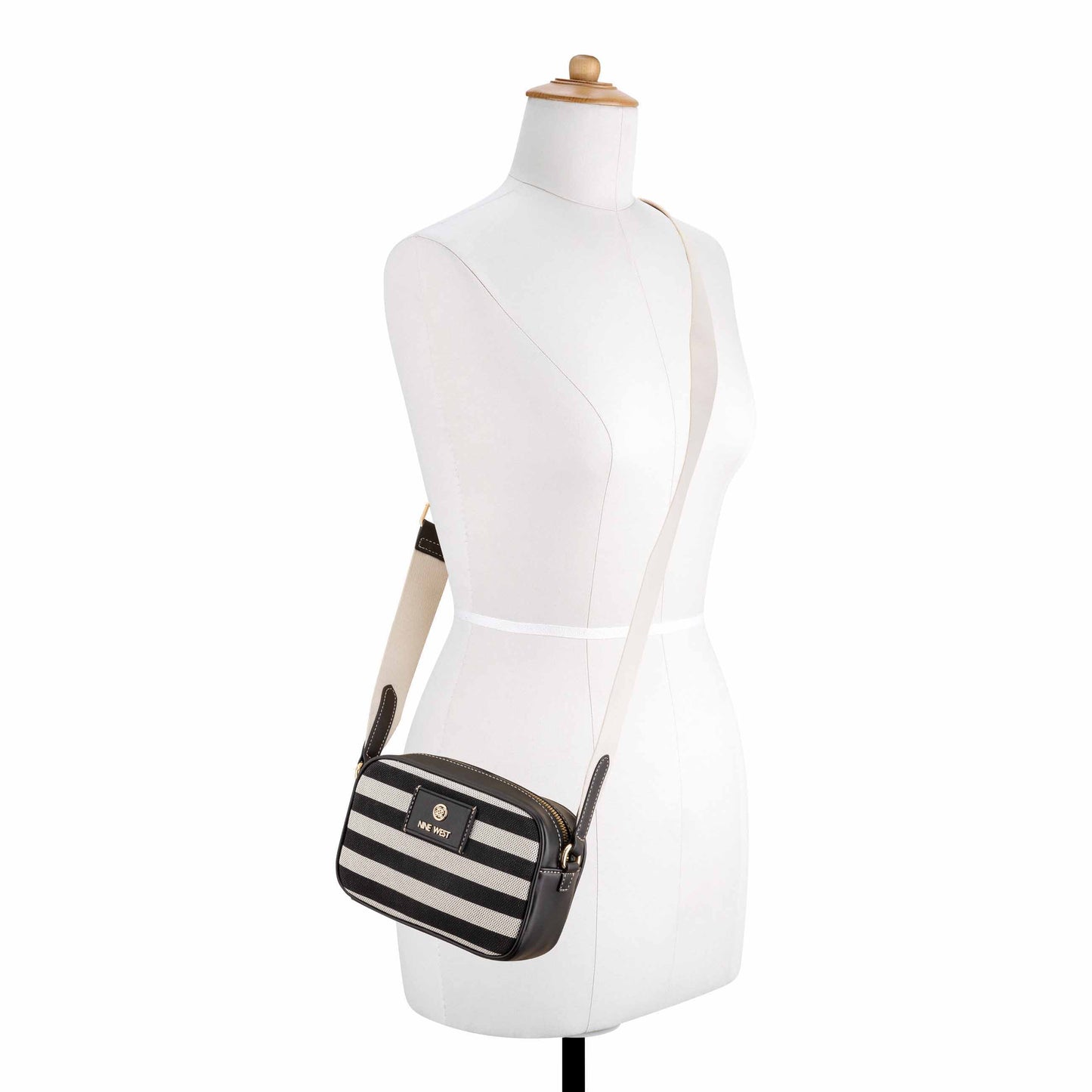 Cartera  Crossbody Cosima Camel/Negro