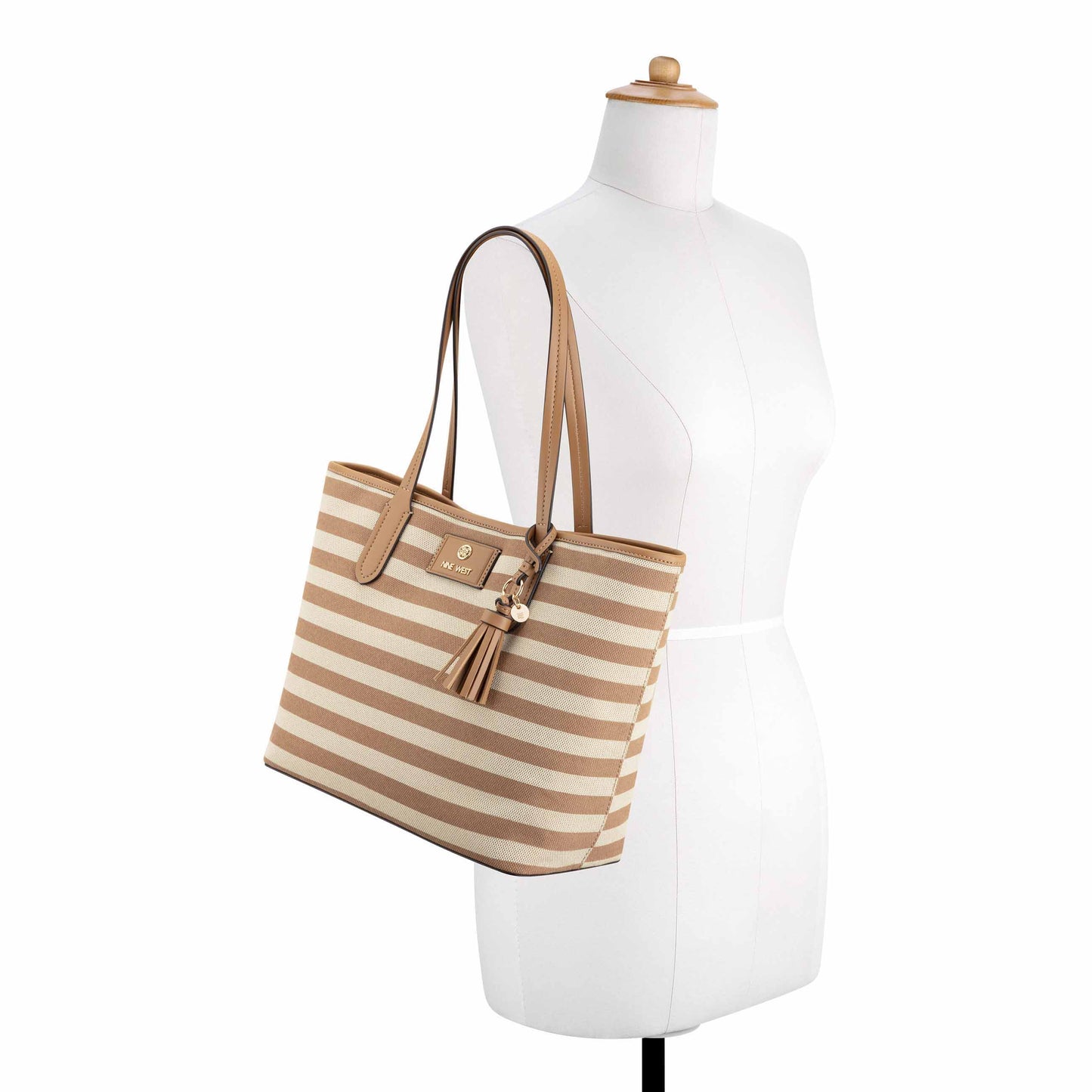 Cartera  Tote Nori Camel