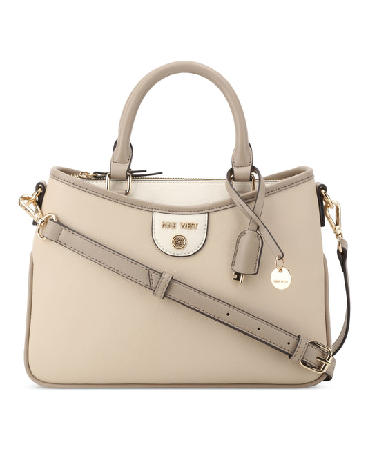 Cartera Satchel Kiley Crema
