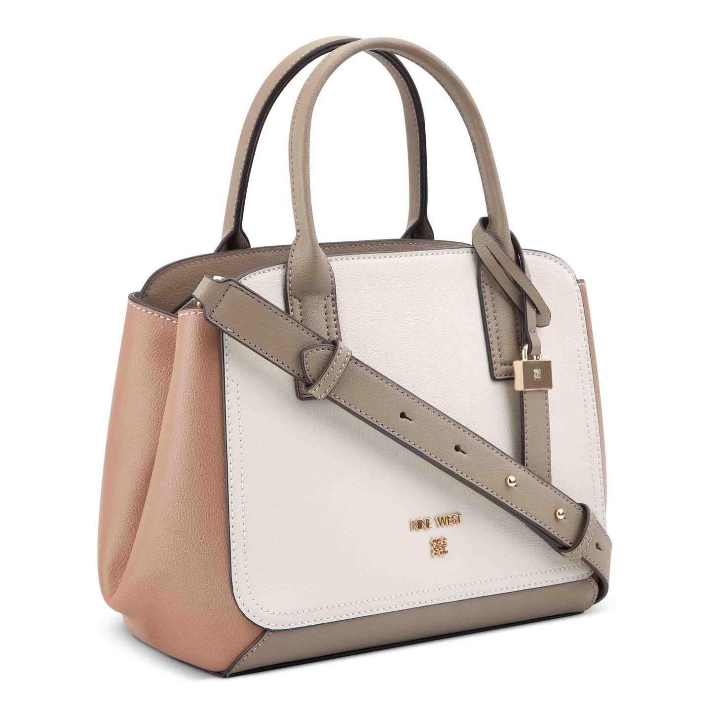 Cartera Satchel Morden Blanco