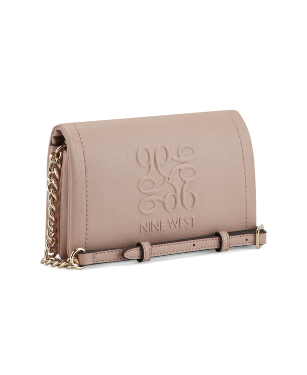 Emmaline Mini Crossbody Flap Blushing