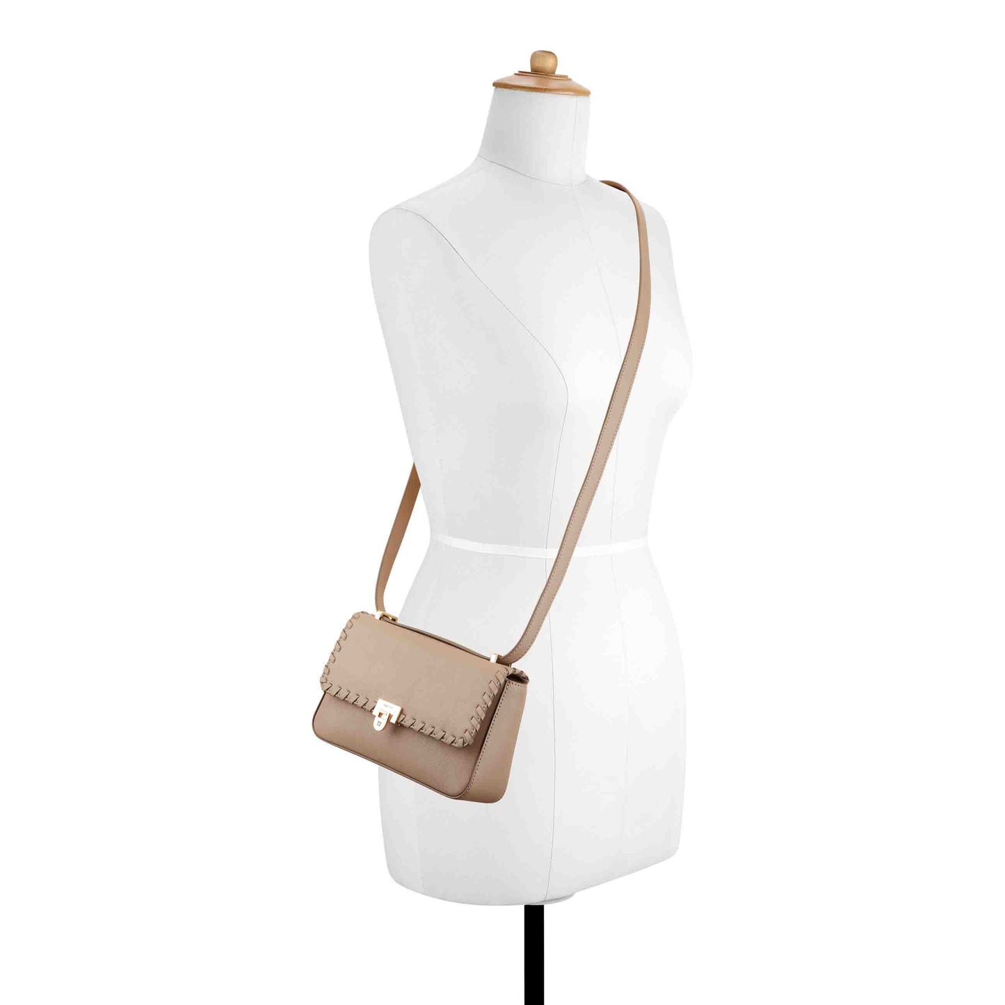 Cartera Xbody Peyton Crema/Nude