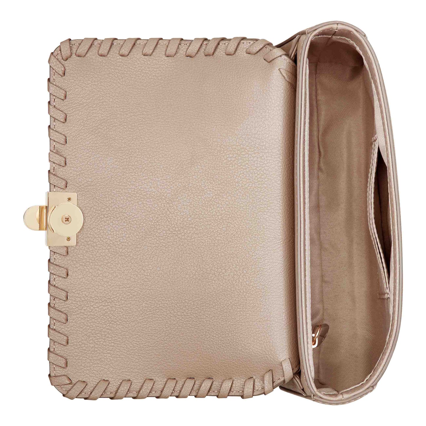 Cartera Xbody Peyton Crema/Nude