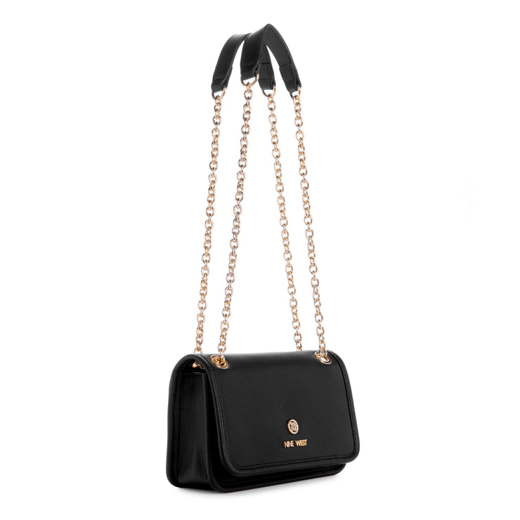 Saoirse Mini Cnvrtbl Xbdy Flap Black