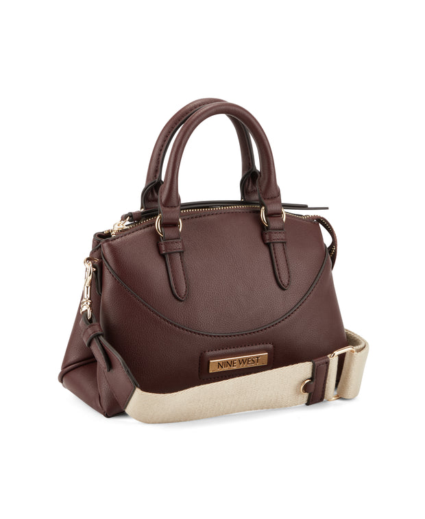Cora Mini Satchel Merlot