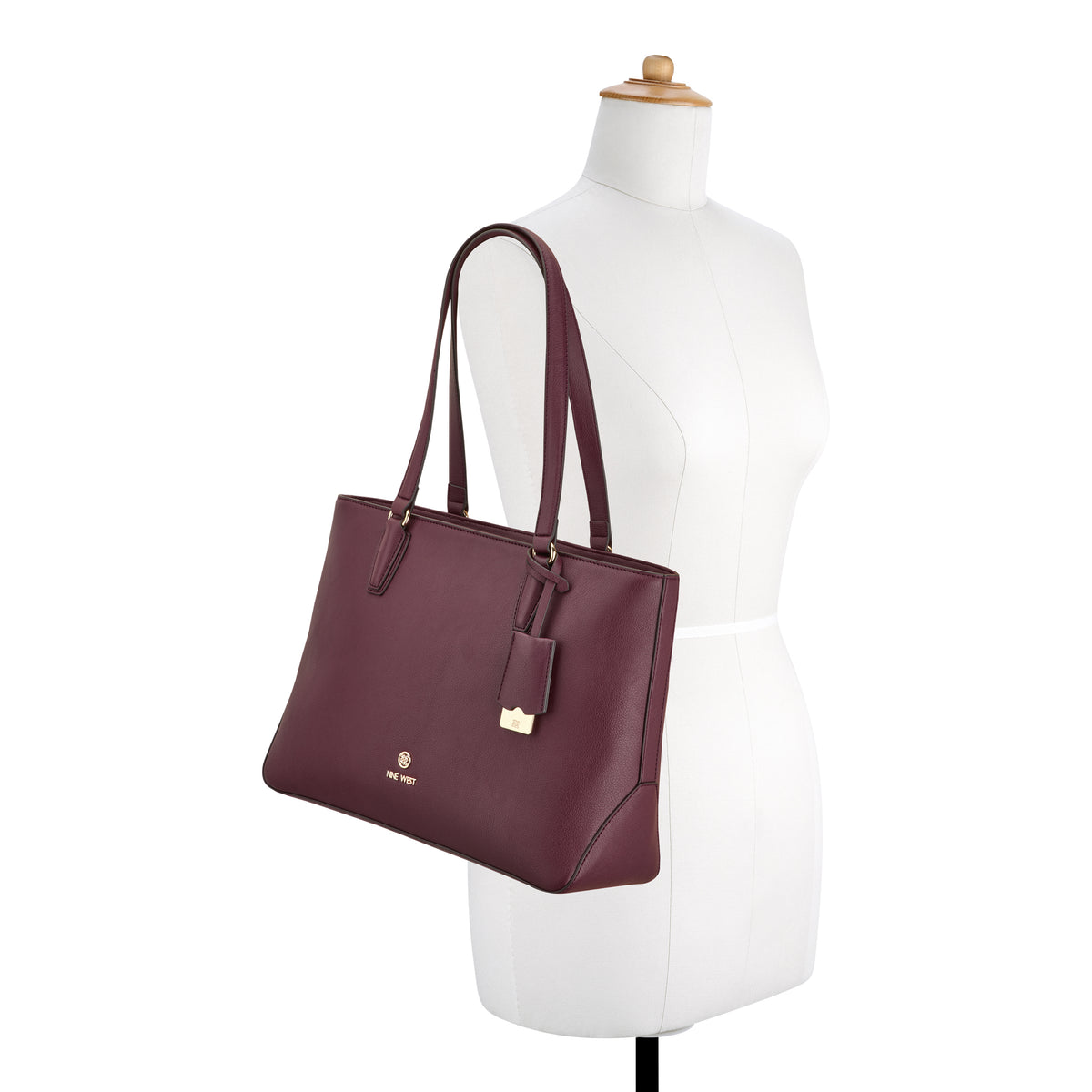 Cartera Tote Lakelyn Vino