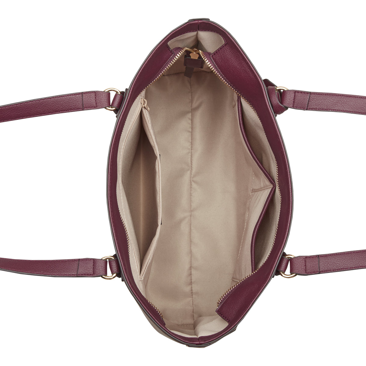 Cartera Tote Lakelyn Vino