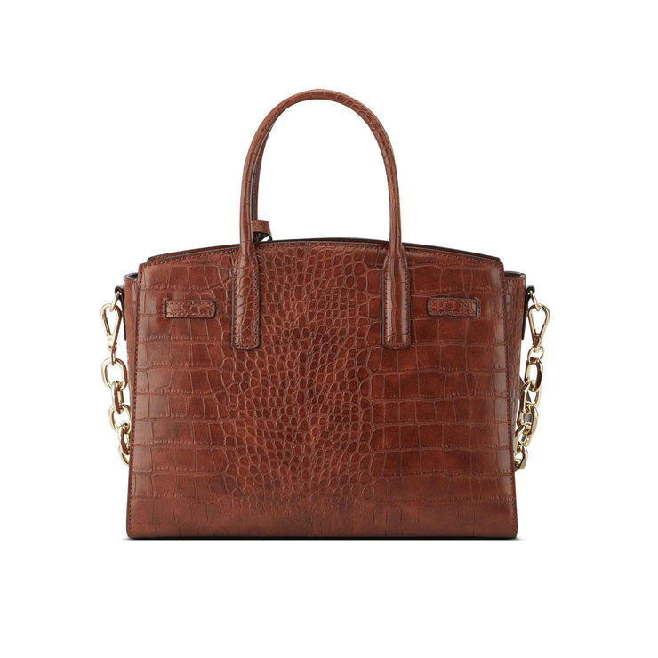 Dax Jetset Satchel Caramel