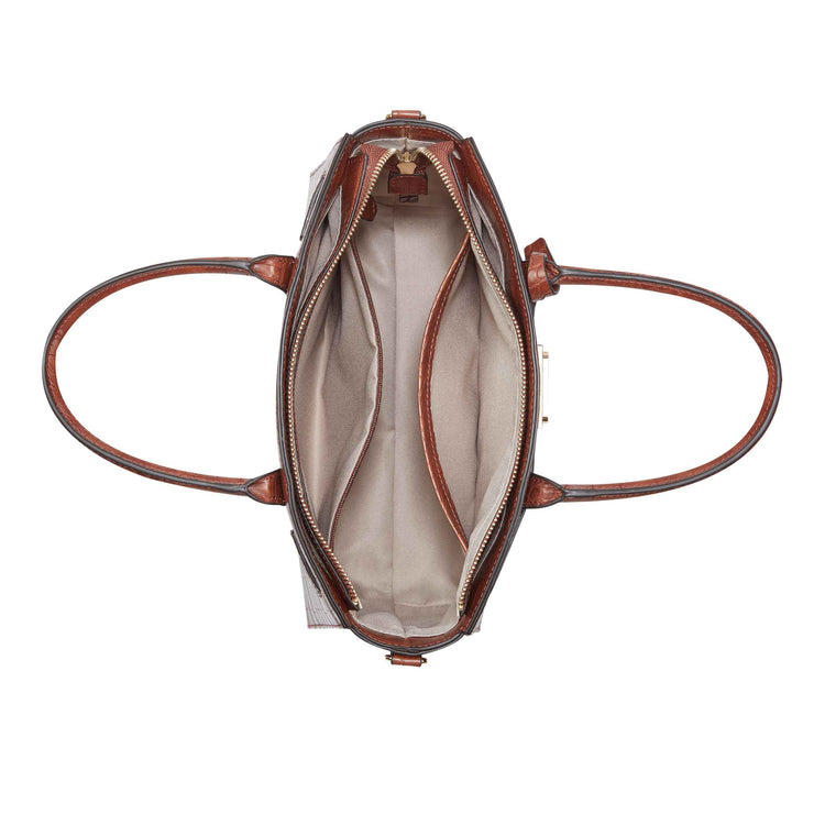 Dax Jetset Satchel Caramel
