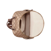 Dolores Backpack Mocha Logo
