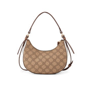Cedric Mini Shoulder Crossbody Mocha Logo Multi