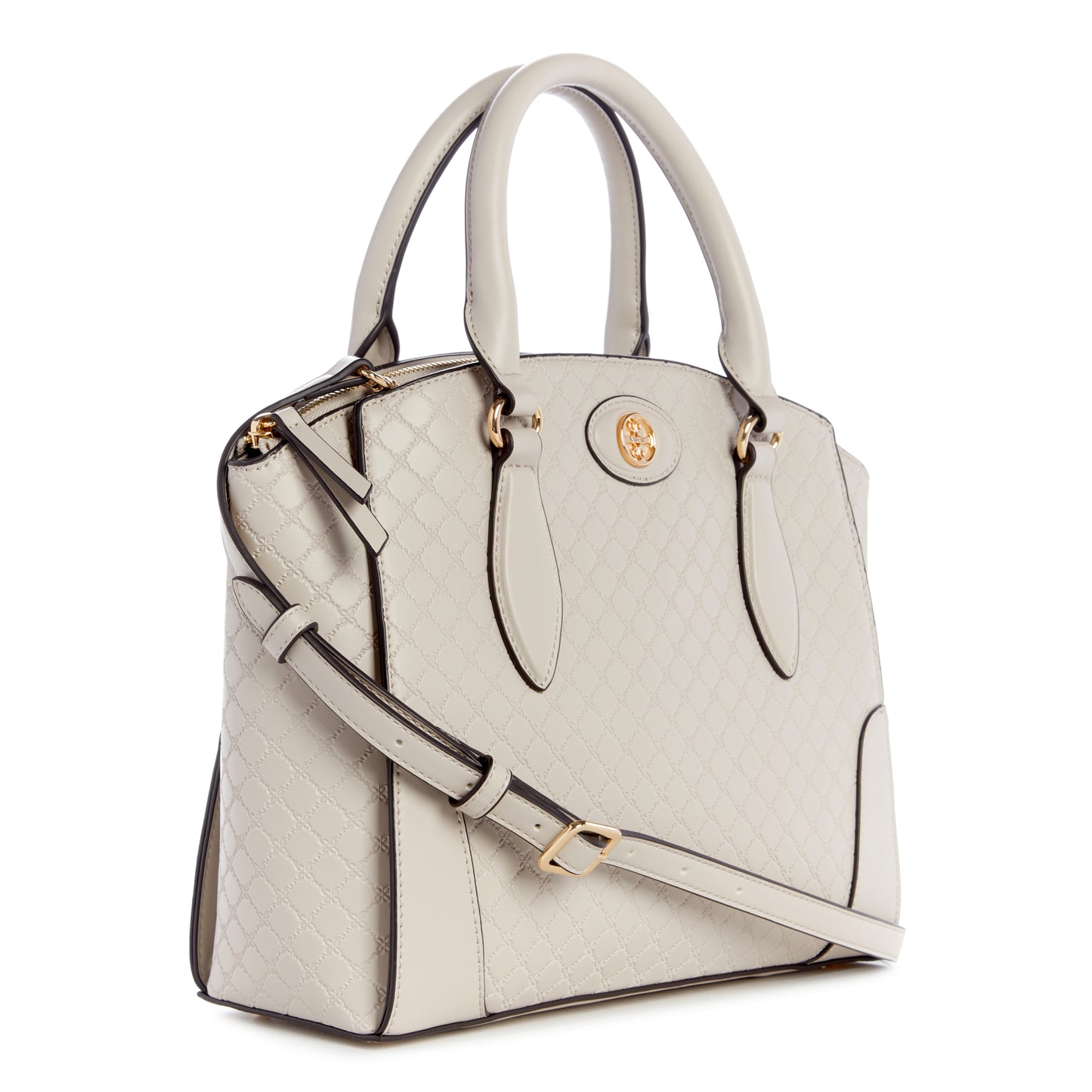 Cartera Compartimientos Satchel Innes Crema/Nude