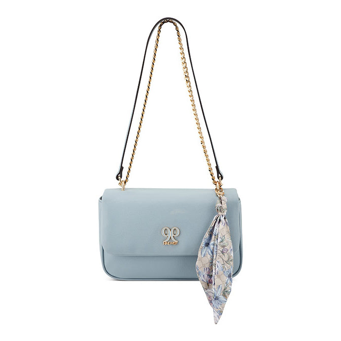 Cartera Nine West Azelie Convertible Flap-Ice Blue