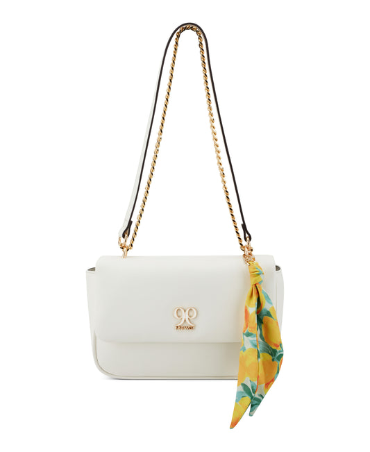 Cartera Nine West Azelie Convertible Flap-Optic White