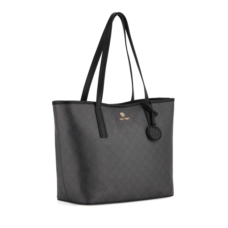 Delaine 2 In 1 Tote Onyx Logo