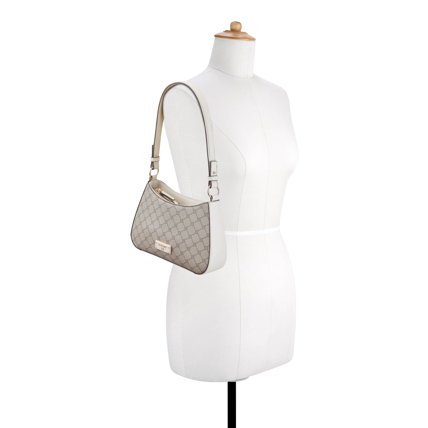 Cartera Shoulder Charmaine  Crema/Blanco