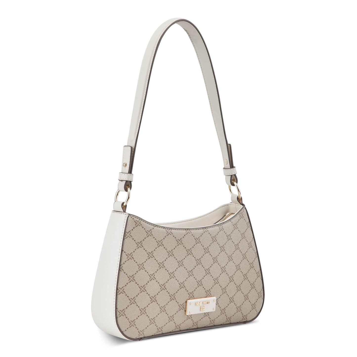 Cartera Shoulder Charmaine  Crema/Blanco