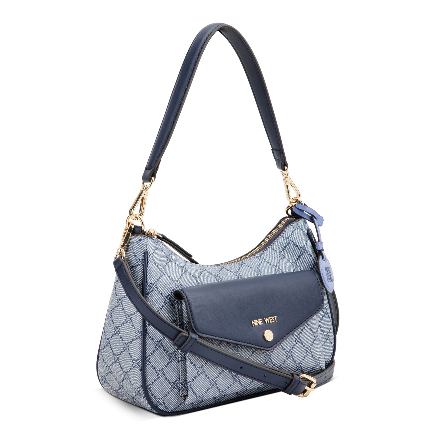Cartera Shoulder Bag Caireann Navy