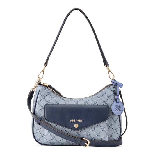 Cartera Shoulder Bag Caireann Navy