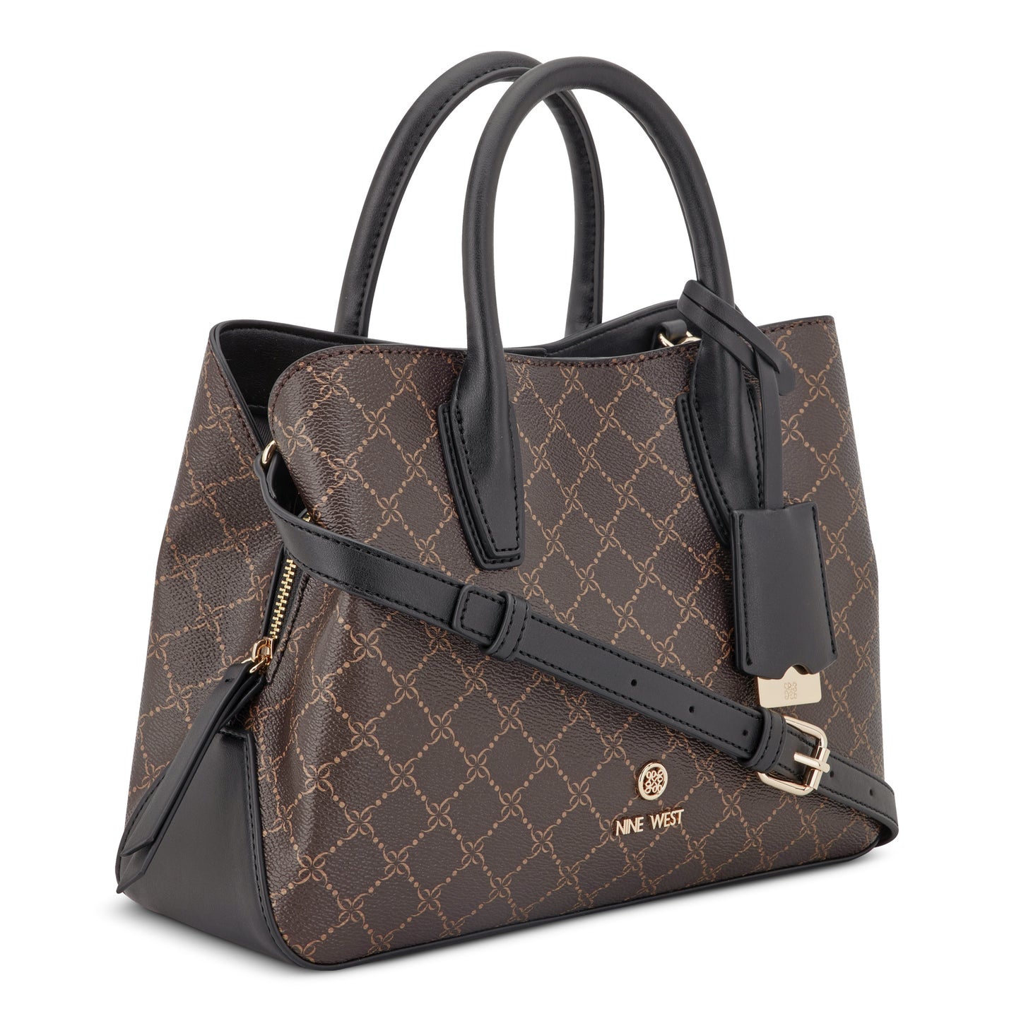 Cartera Satchel Lakelyn2 Marron