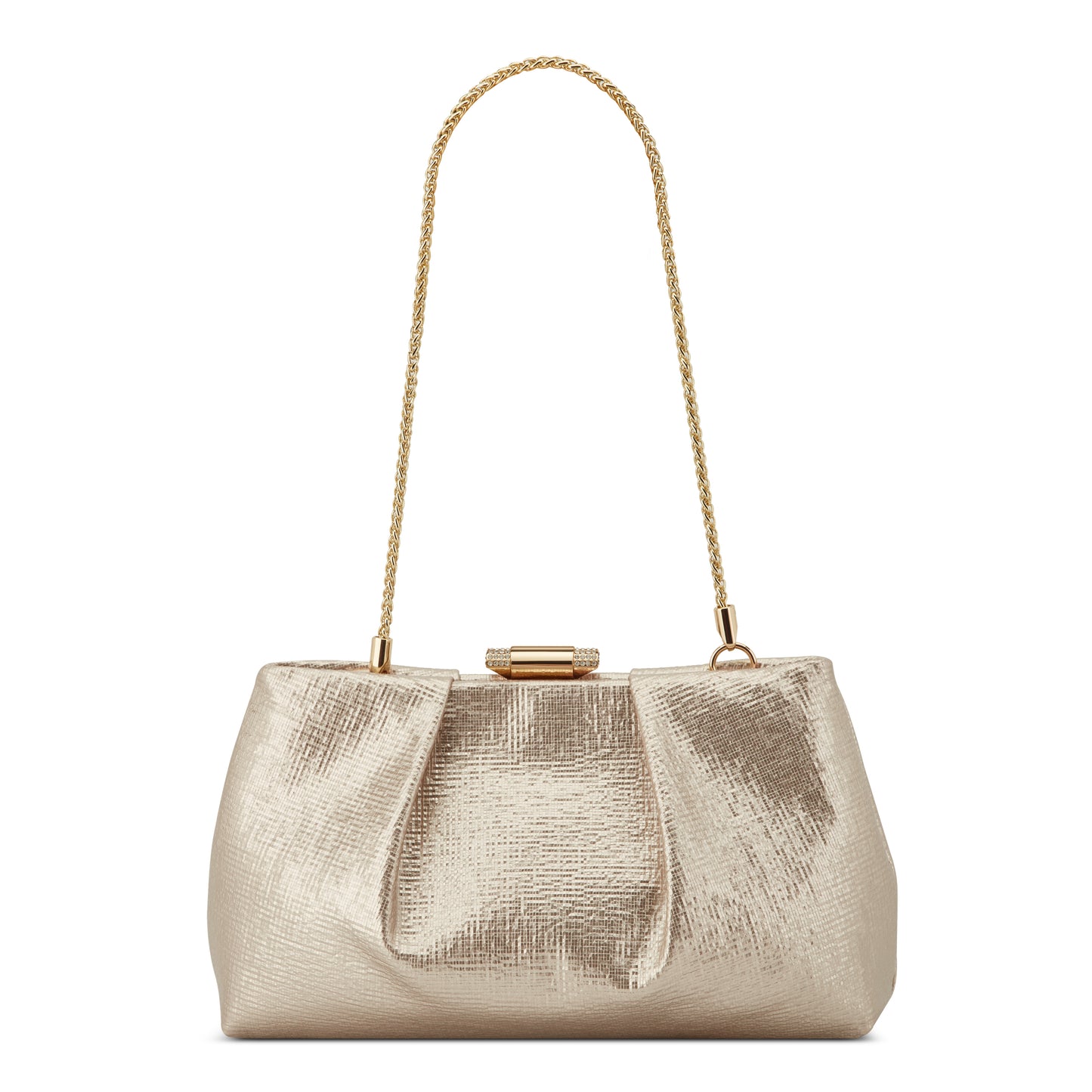 Cartera Clutch Cramer Dorado