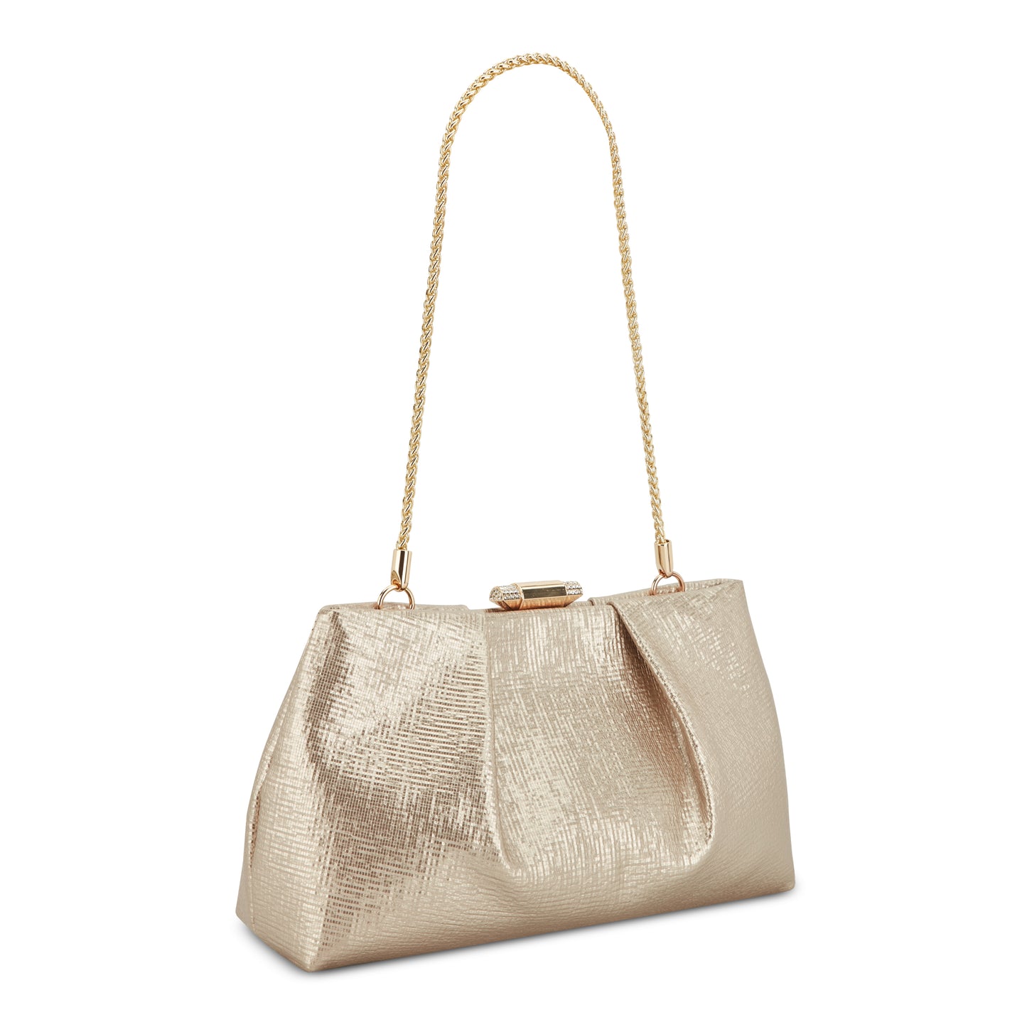 Cartera Clutch Cramer Dorado